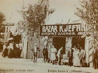 Zagrebački zbor 1910. godine. Paviljon bazara